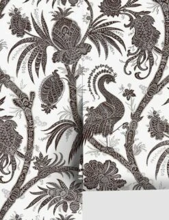 Scalamandre Balinese Peacock Wallpaper