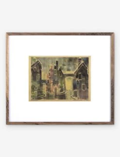 Medieval Town Wall Art By Pepi Sprohge