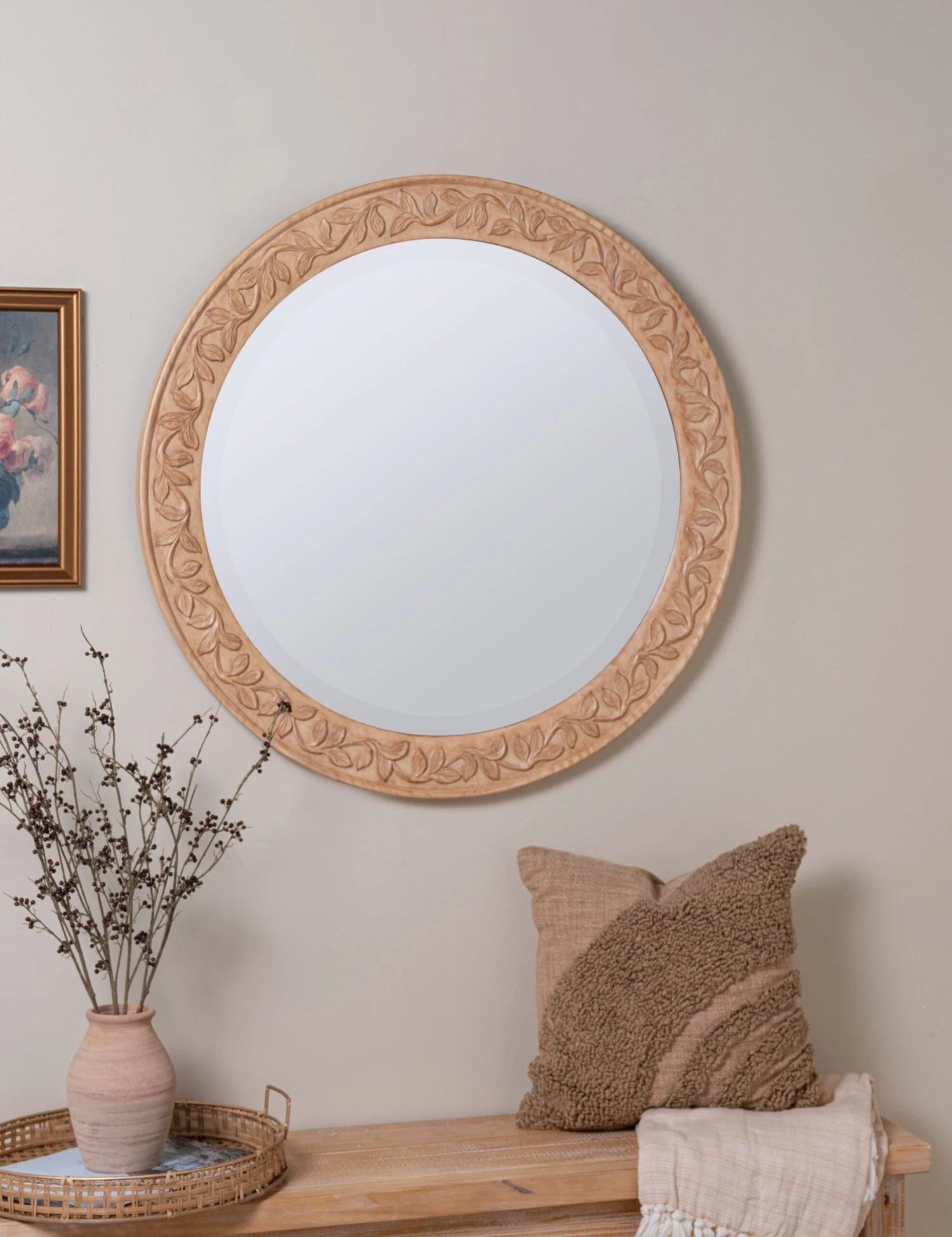 Anthea Round Mirror - Image 2