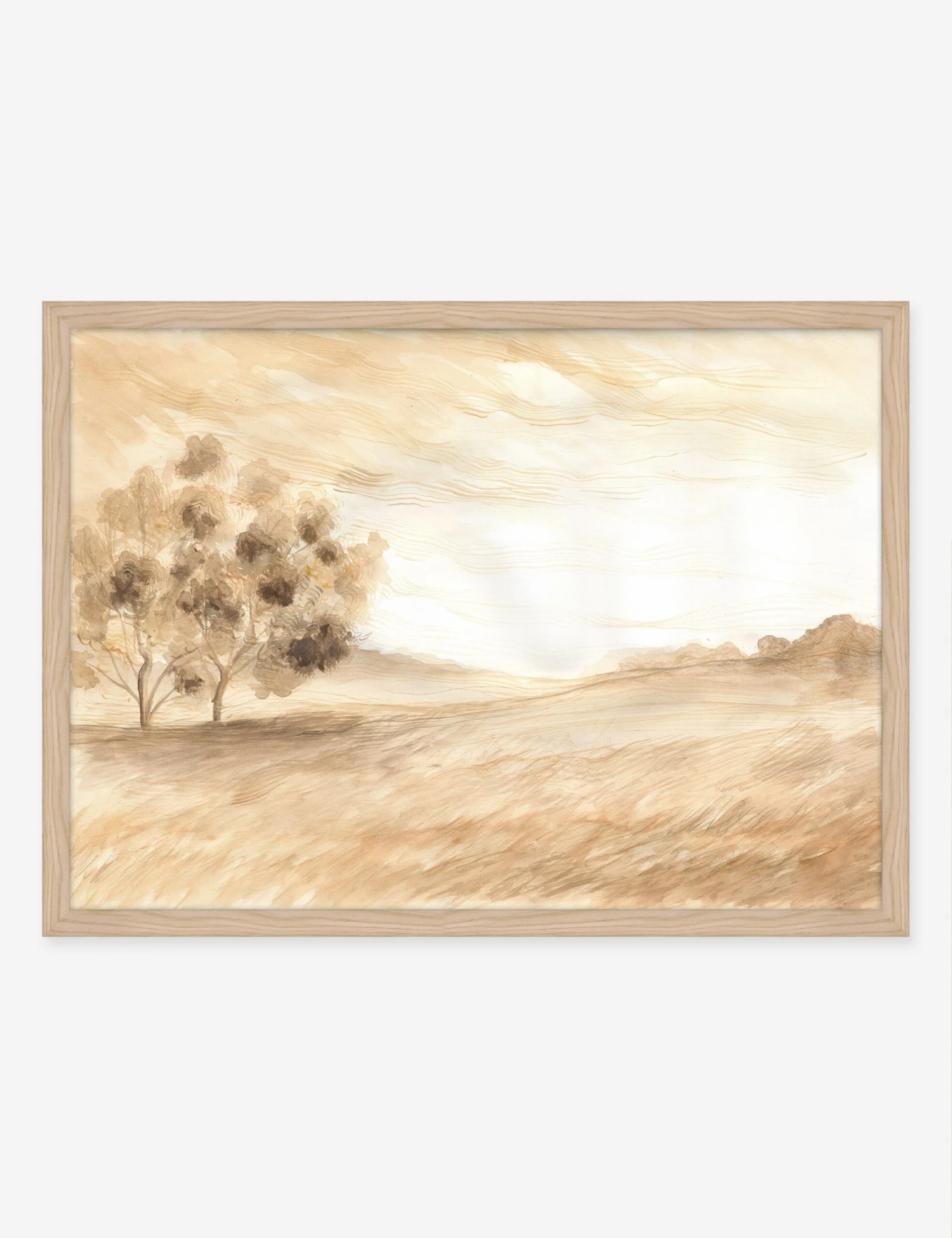 Golden Breeze II Wall Art By Ryan Brown
