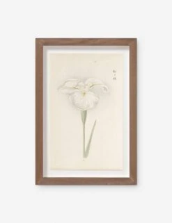 Vintage Japanese Iris No. 10 Wall Art By Miyoshi Manabu