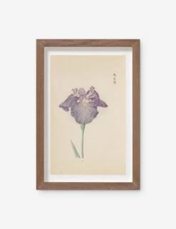Vintage Japanese Iris No. 29 Wall Art By Miyoshi Manabu