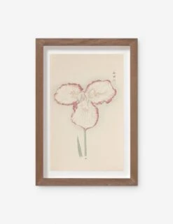 Vintage Japanese Iris No. 30 Wall Art By Miyoshi Manabu