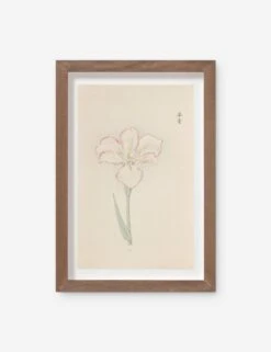 Vintage Japanese Iris No. 47 Wall Art By Miyoshi Manabu