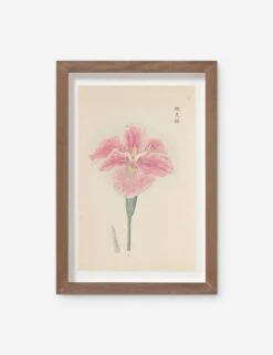 Vintage Japanese Iris No. 49 Wall Art By Miyoshi Manabu
