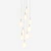 Alumina 9-Light Pendant Light By Tala