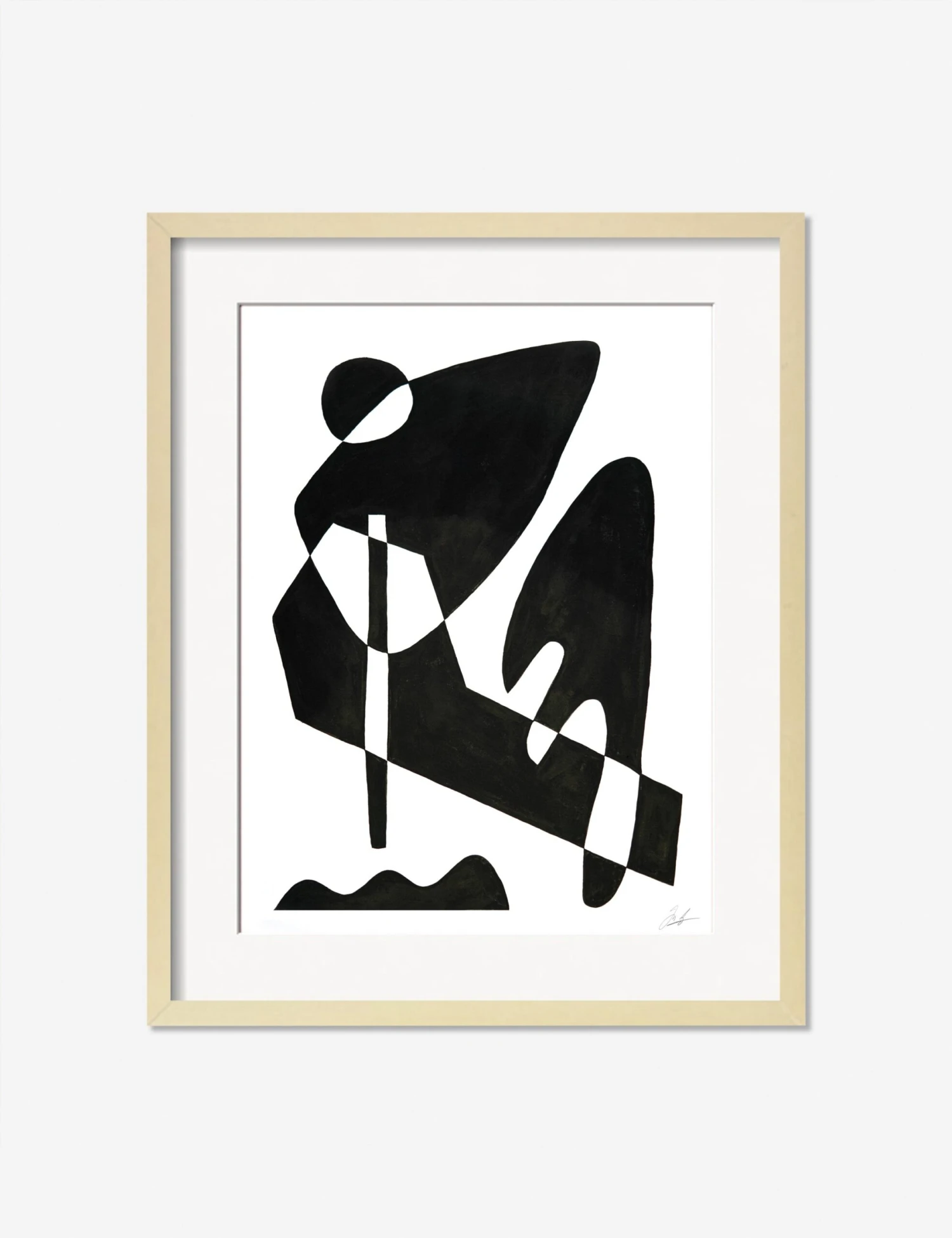 Contrasts Black Print By Jan SkácelÃk - Image 4