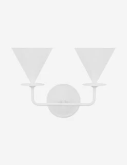 Cornet Double Sconce By Christiane Lemieux