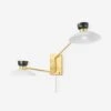 Leander Adjustable Plug-In Sconce
