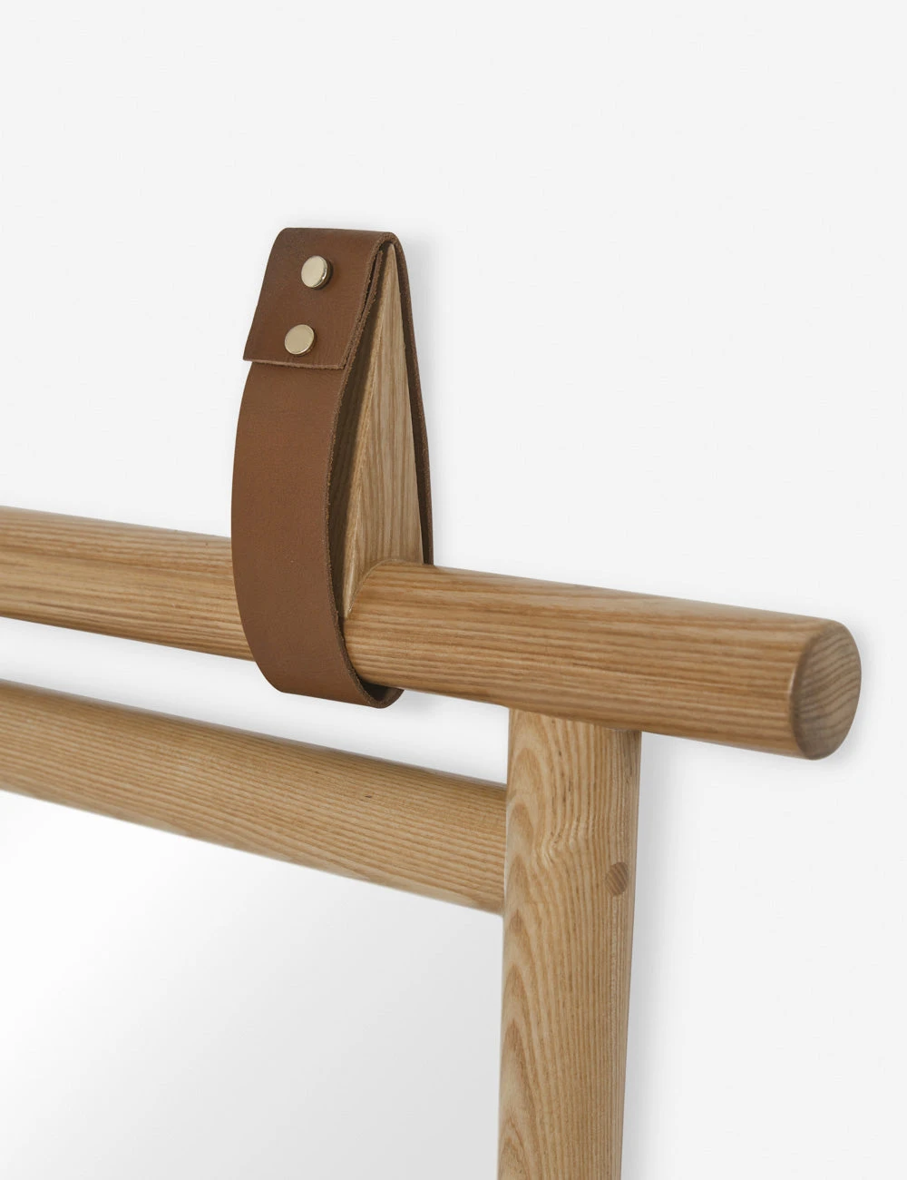 Kendyl Leather Strap Mirror - Image 3