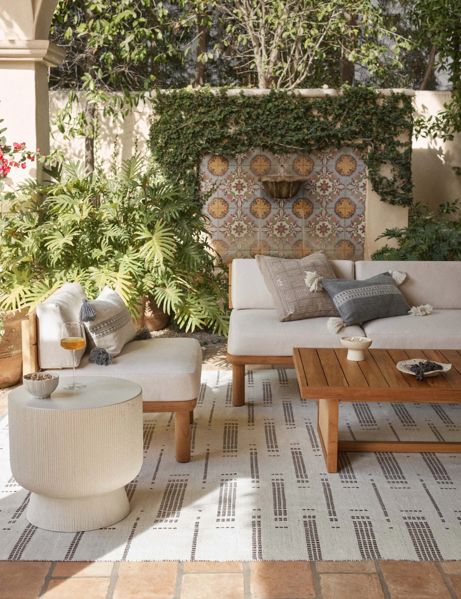 Azra Indoor / Outdoor Pillow By Sunbrella For Lulu And Georgia - Image 10