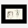 Charcoal Nudes 2 Wall Art By ZBC House