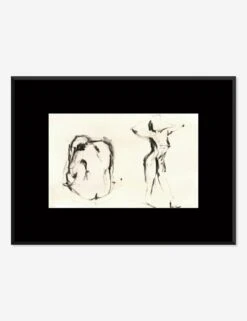 Charcoal Nudes 2 Wall Art By ZBC House