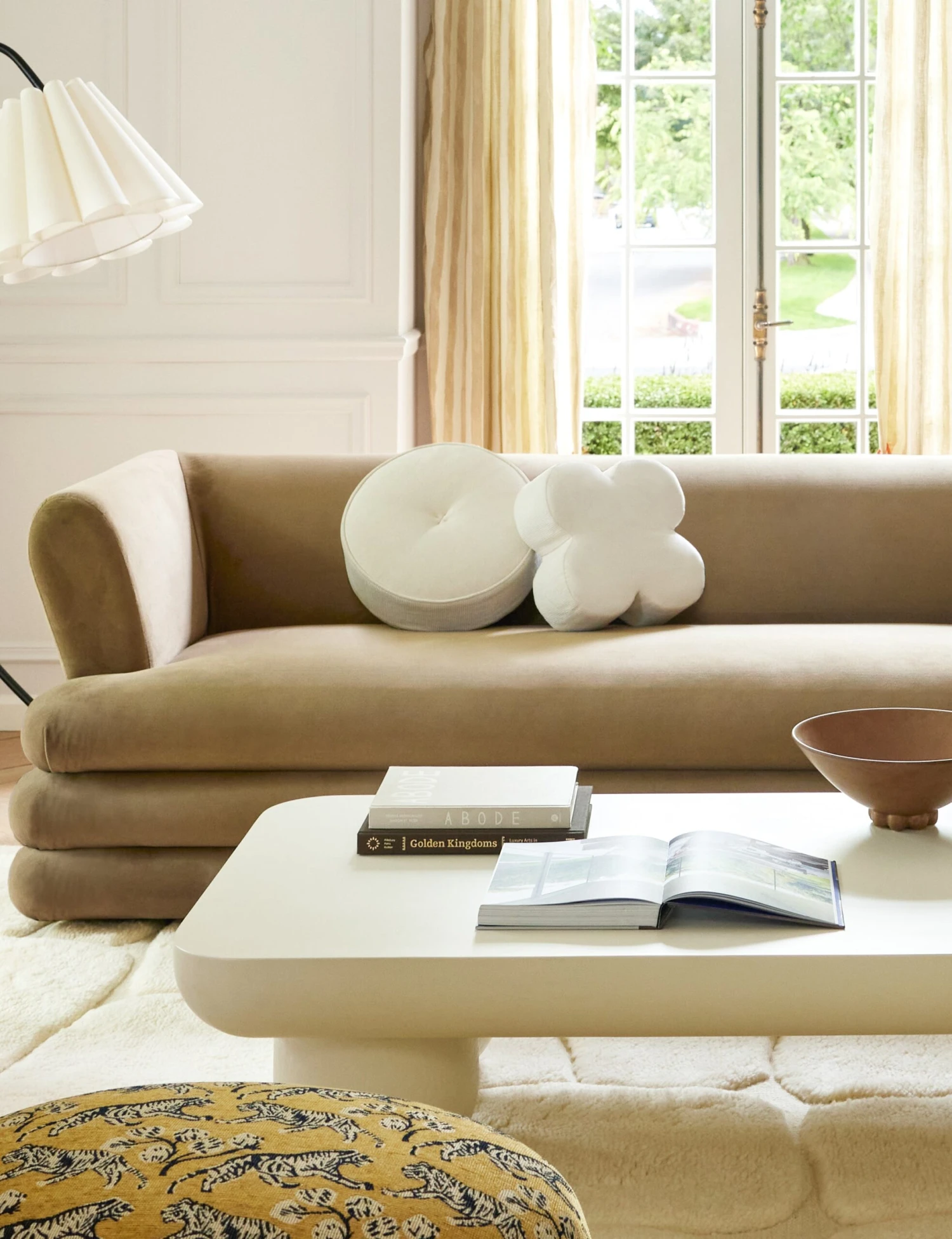 Velvet Clover Pillow By Sarah Sherman Samuel - Image 2