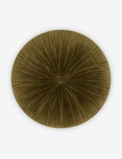 Monroe Velvet Round Pillow