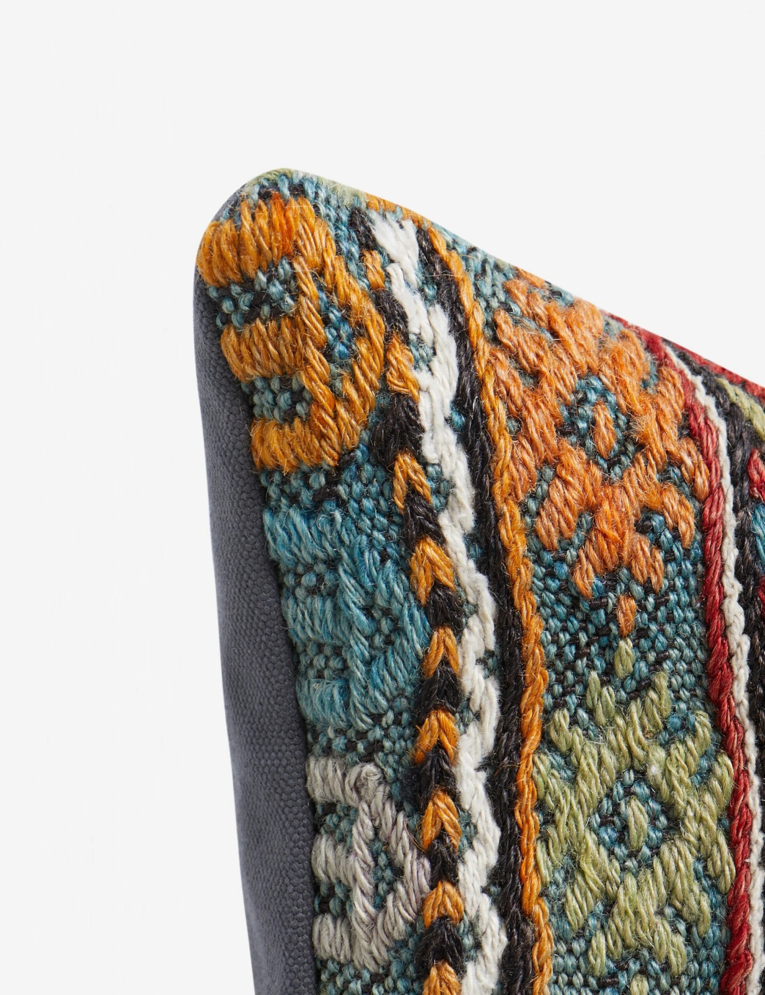 Abay Vintage Lumbar Pillow - Image 3