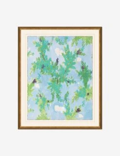 Arbres Et Nuages Print By Paule Marrot