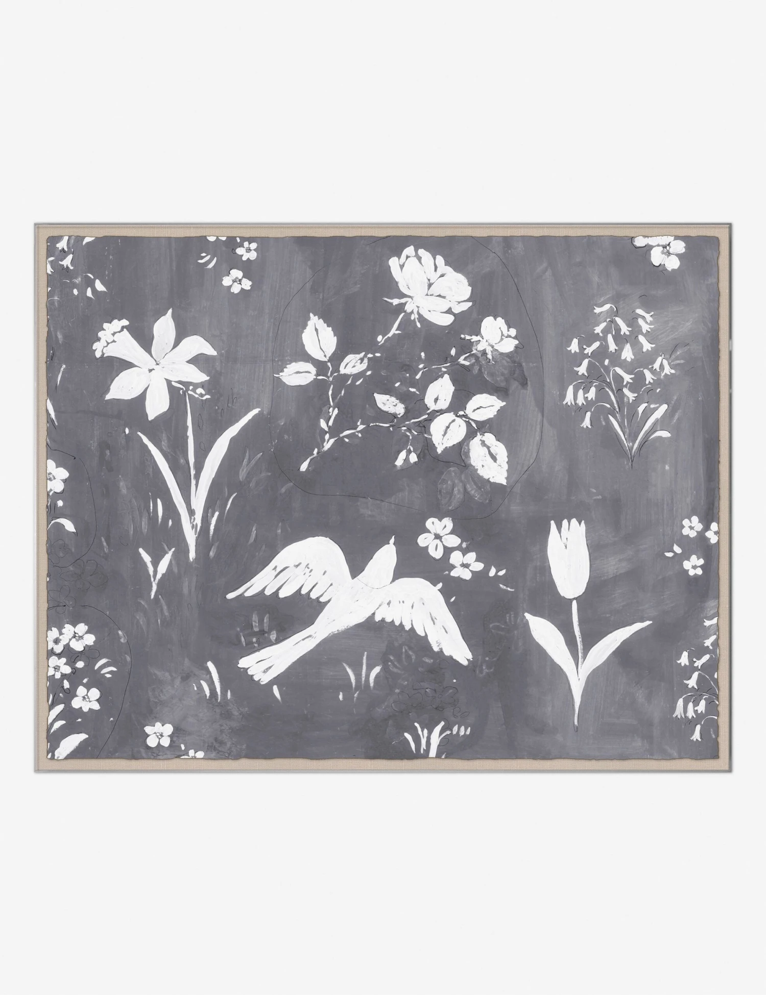 Flower Garden Print By Paule Marrot