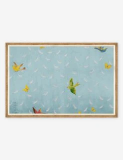 Feathers Print By Paule Marrot