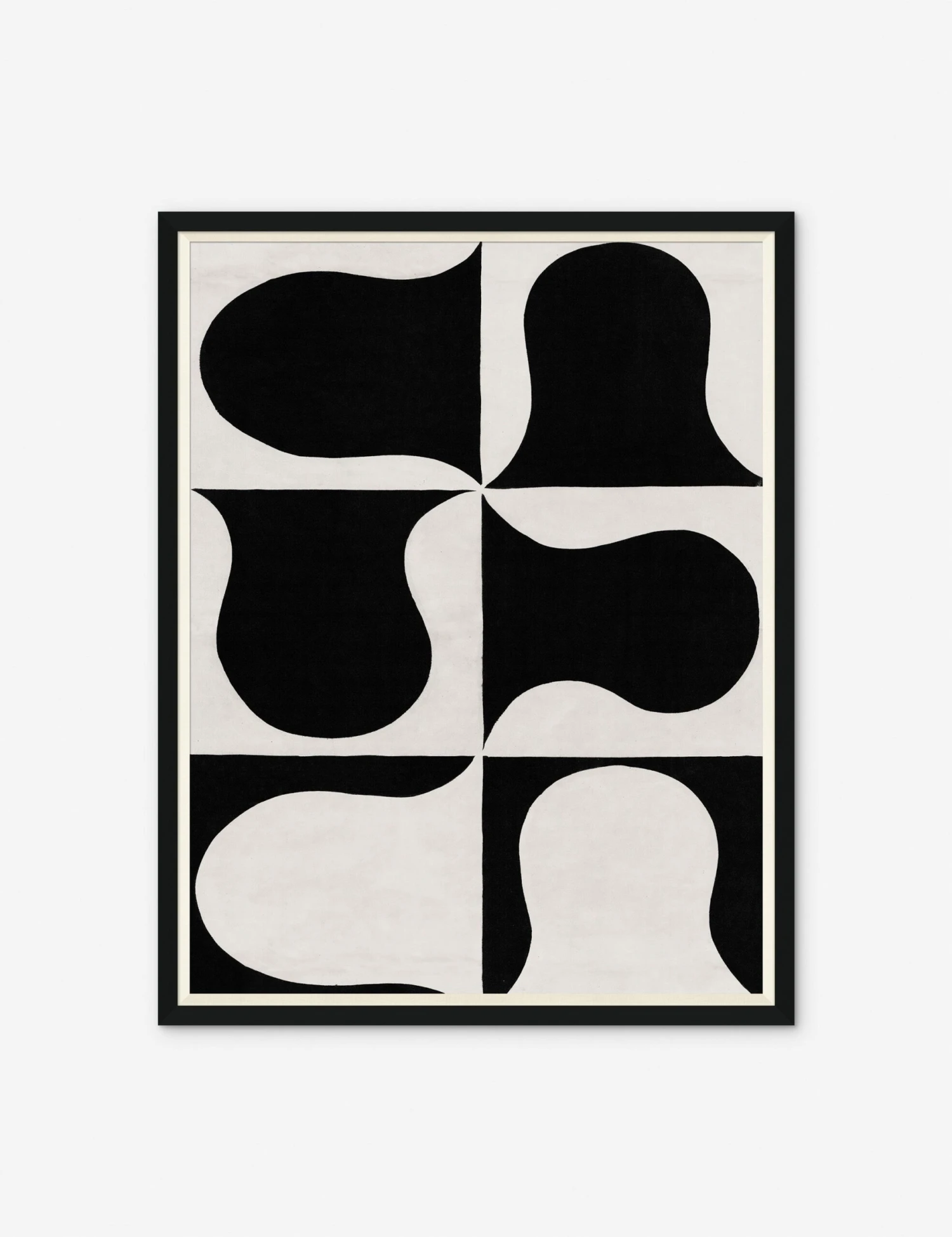 Black And White Abstract Series B Print By Paule Marrot - Image 2