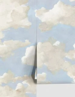 Clouds On Canvas Premium Peel + Stick Wallpaper