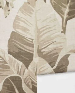 Pacifico Palm Grasscloth Wallpaper By Nathan Turner