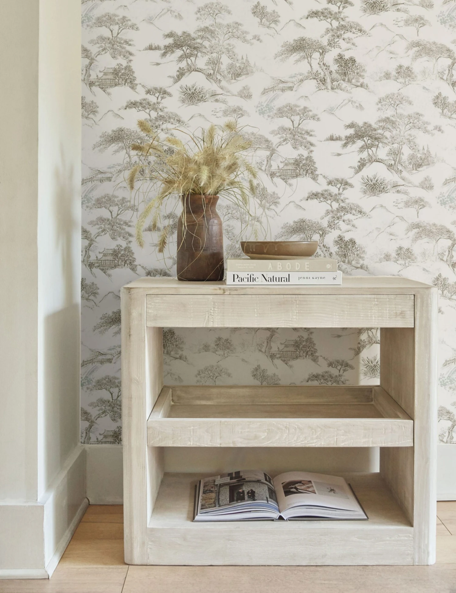 Oriental Toile Peel + Stick Wallpaper - Image 3