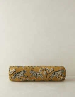 Tiger Bolster Pillow By Sarah Sherman Samuel
