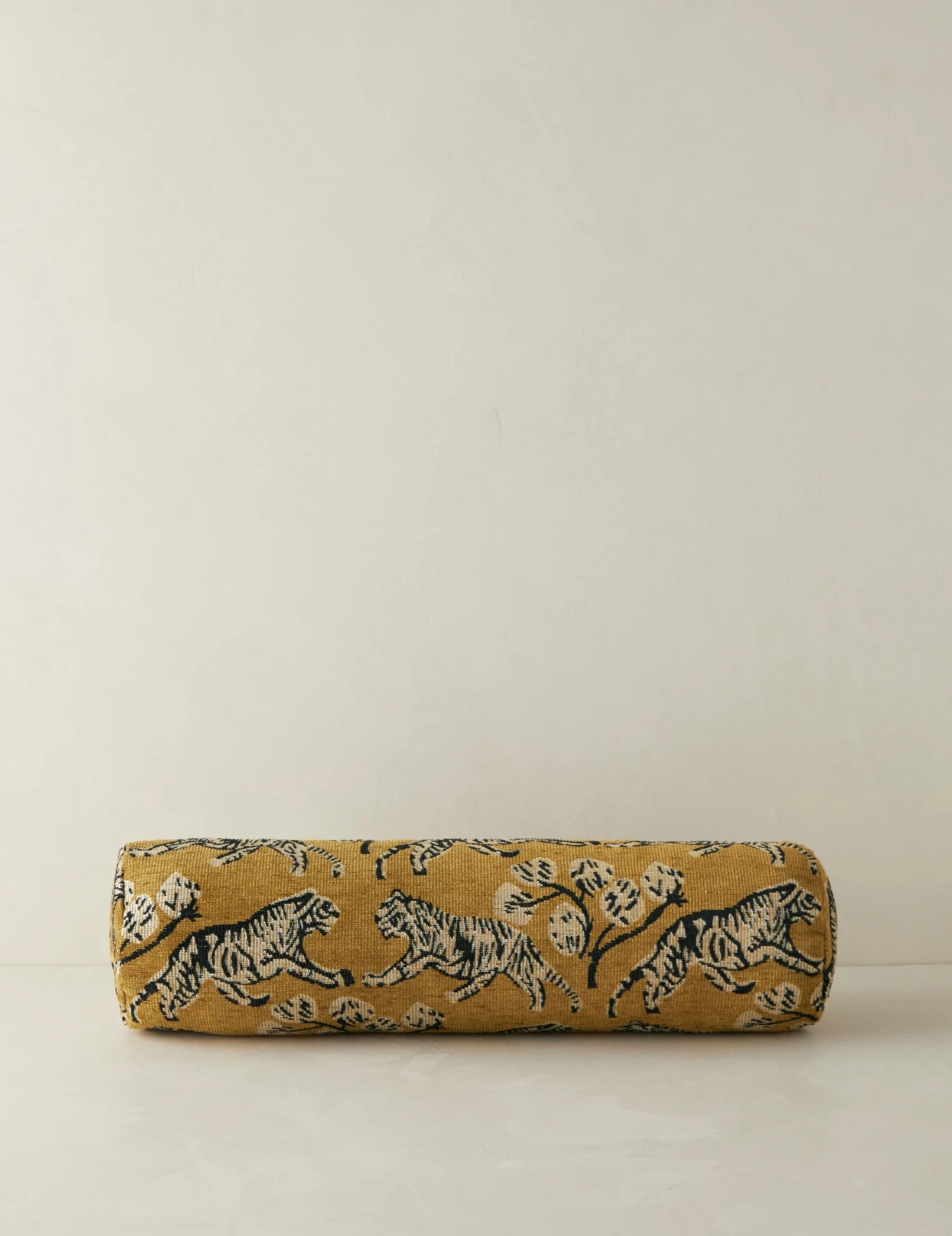 Tiger Bolster Pillow By Sarah Sherman Samuel