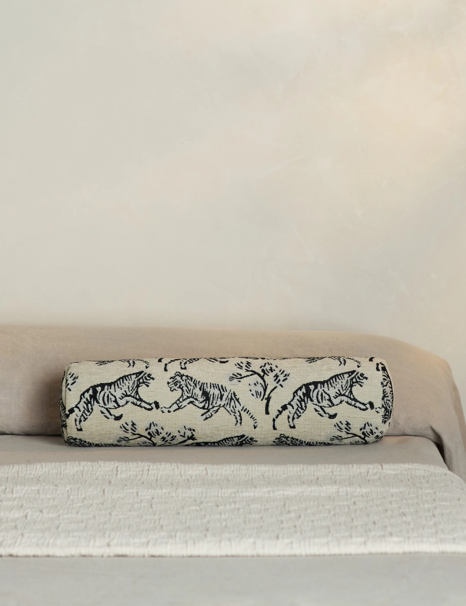 Tiger Bolster Pillow By Sarah Sherman Samuel - Image 8