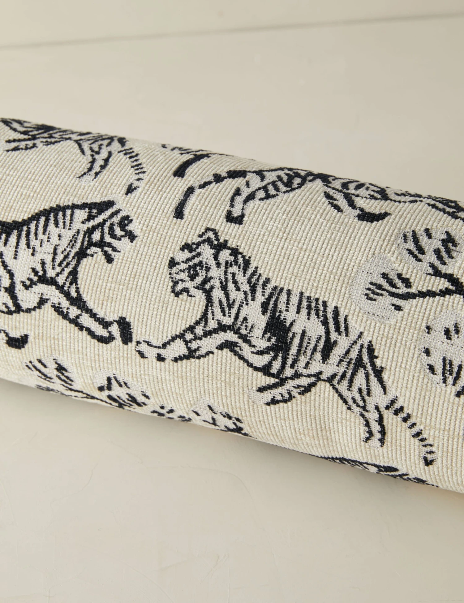 Tiger Bolster Pillow By Sarah Sherman Samuel - Image 9