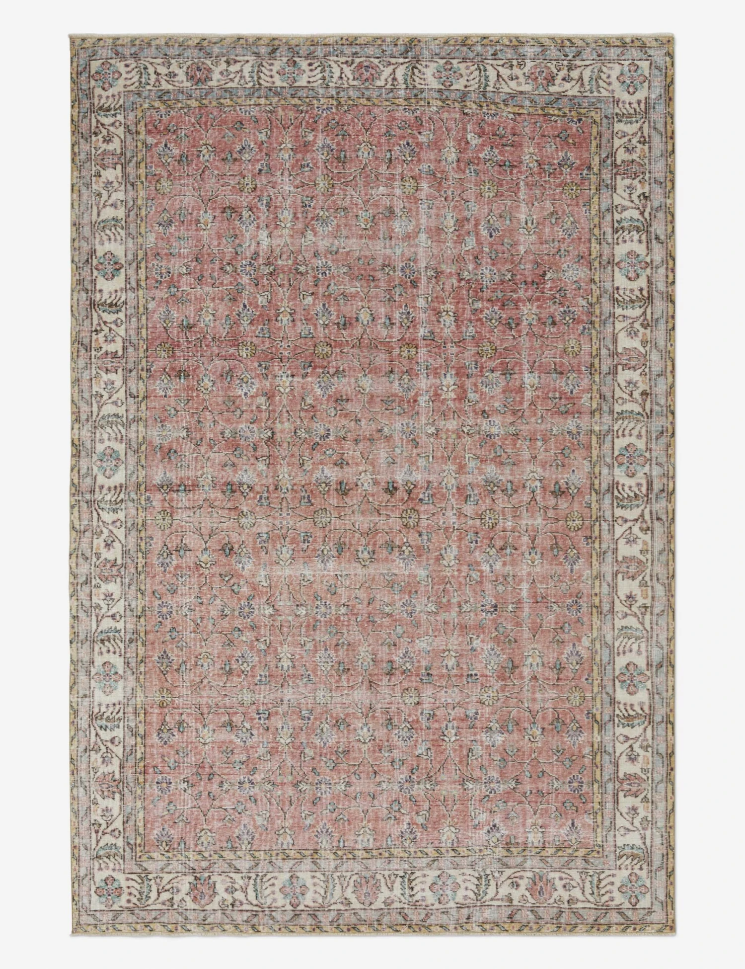 Vintage Turkish Rug No. 141, 6'9" X 10'5"
