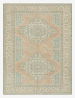 Vintage Turkish Rug No. 155, 5'1" X 6'6"