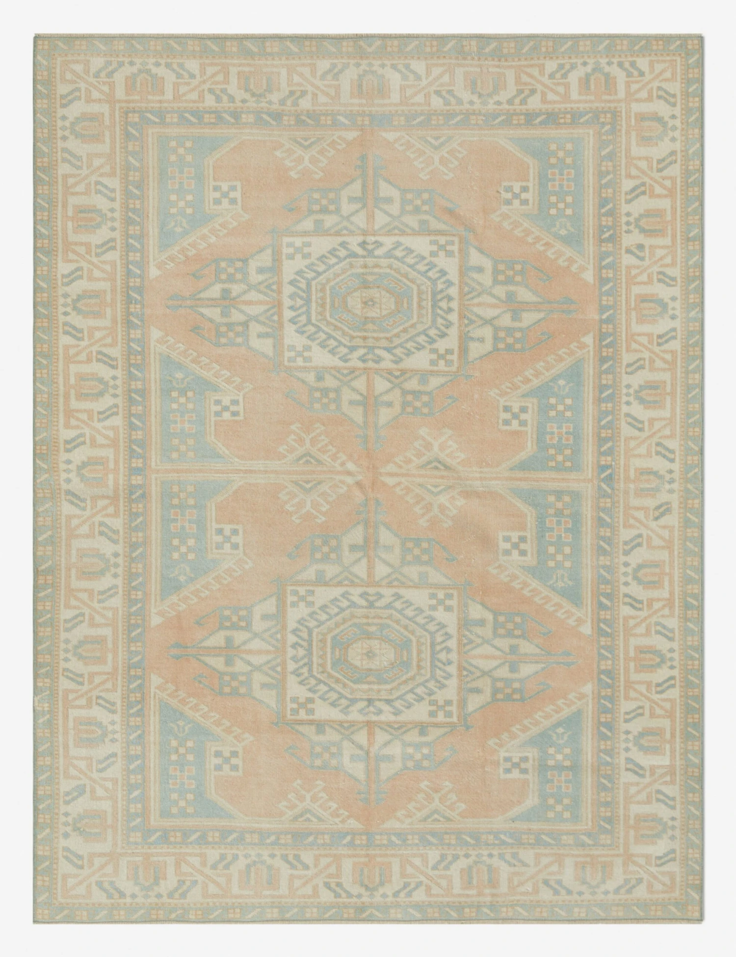 Vintage Turkish Rug No. 155, 5'1" X 6'6"