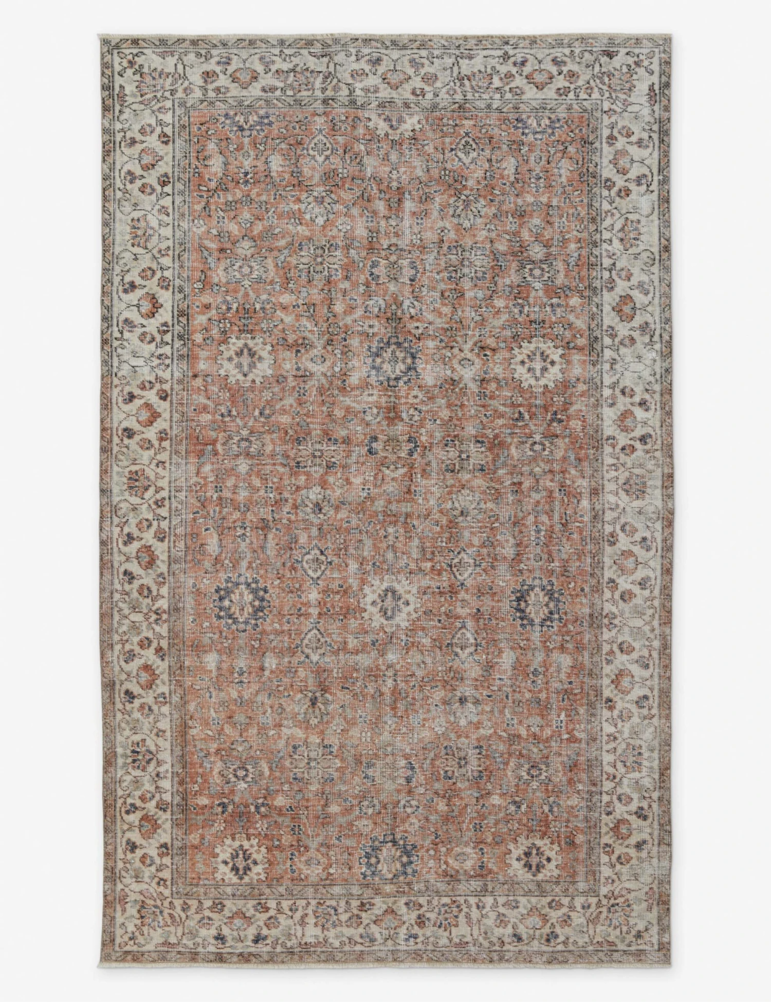 Vintage Turkish Rug No. 189, 5'5" X 8'9"