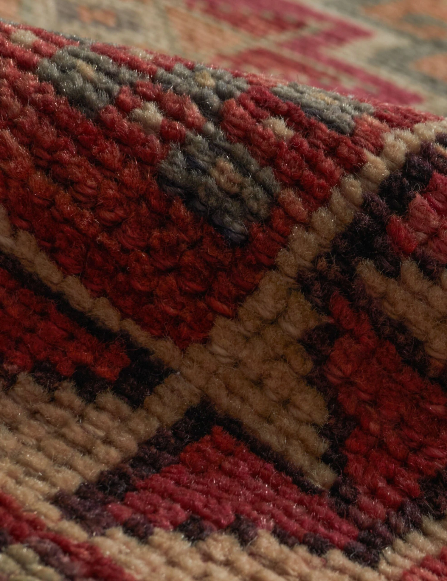 Vintage Turkish Runner Hand-Knotted Wool Rug No. 93, 2'9" X 12'4" - Image 3