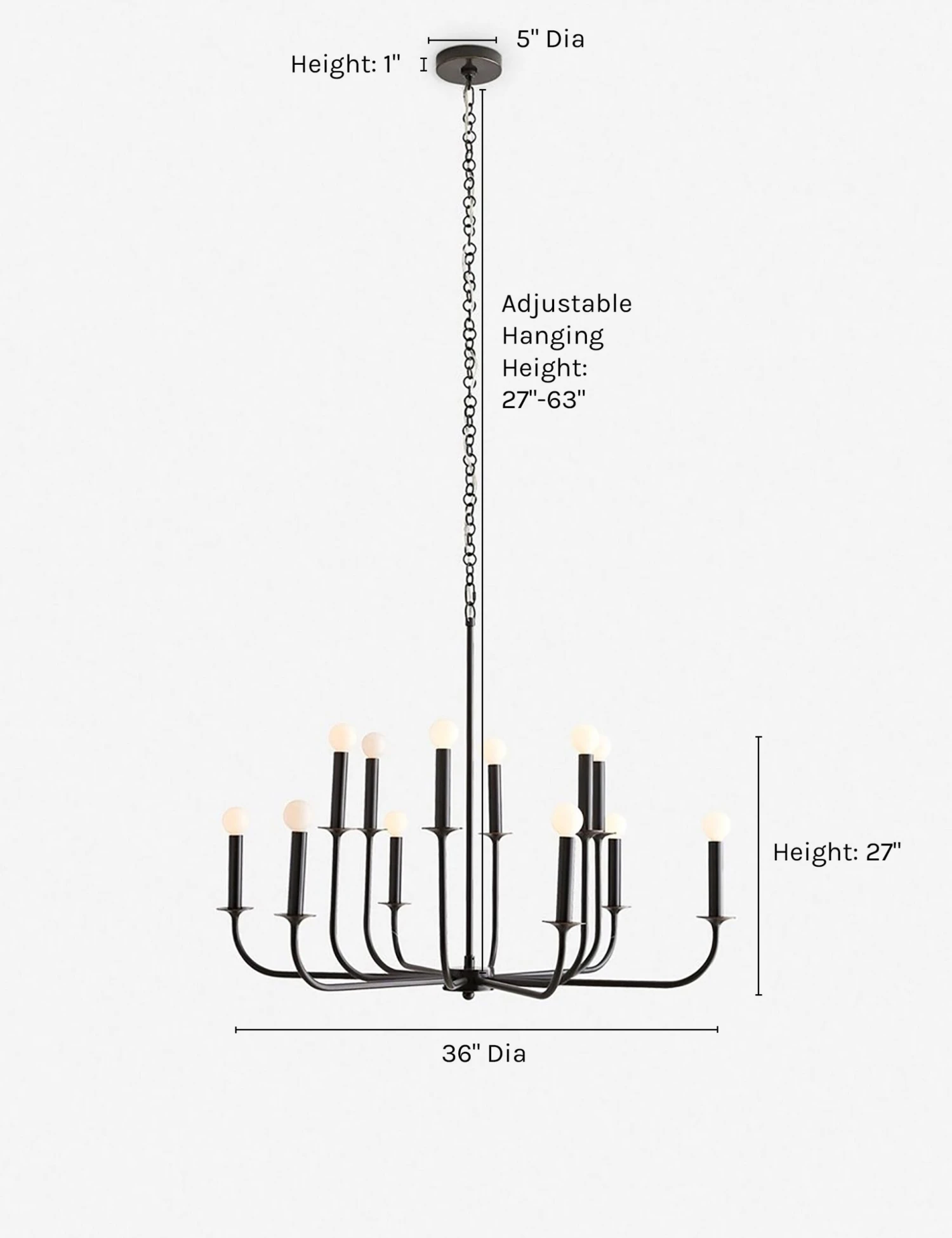 Breck Chandelier By Arteriors - Image 14