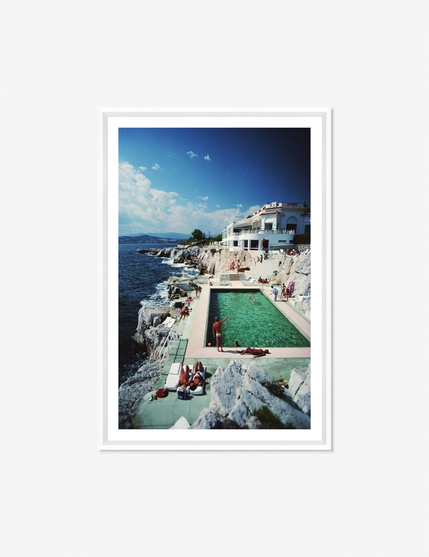 Eden-Roc Pool Photography Print By Slim Aarons - Image 2