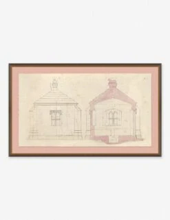 Garden House Study Print